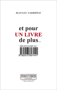 Et pour un livre de plus… (Rimotises)