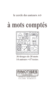 A mots comptés (Rimotises)