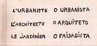 BRASILIA - L'URBANISTE L'ARCHITECTE LE JARDINIER