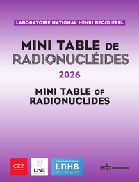 Mini table de radionucléides 2026