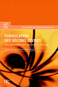 FORMULATION DES SOLIDES DIVISES