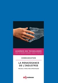 RENAISSANCE DE L'INDUSTRIE - RECUEIL D'ANALYSES SPECIFIQUES