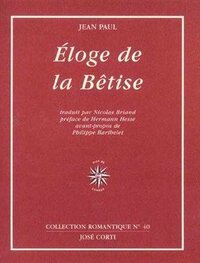 Éloge de la bêtise