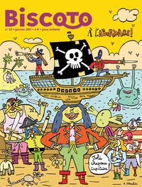LOT DE 5 BISCOTO N 45 - A L'ABORDAGE ! - JANVIER 2017 - LOT DE 5