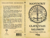 MANUSCRIT DES CLAVICULES DE SALOMON