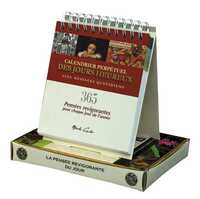 Calendrier perpetuel des jours heureux - coffret calendrier chevalet