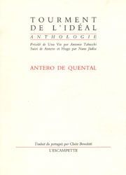 TOURMENT DE L'IDEAL