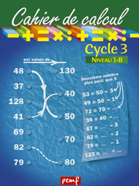 Cahier de calcul cycle 3 niveau 1b