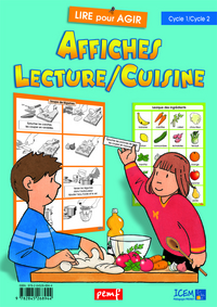 AFFICHES LECTURE CUISINE