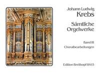 ORGELWERKE 3 CHORALBEARBEITUNGEN ORGUE