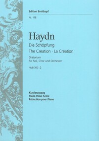 DIE SCHOPFUNG / THE CREATION HOB XXI:2 CHANT