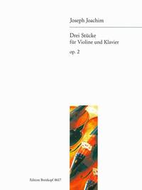 DREI STUCKE OP. 2 VIOLON