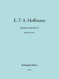 SONATE F-MOLL AV 27 PIANO