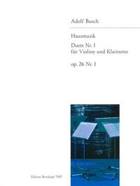 HAUSMUSIK 1 OP.26 (DUET) VIOLON