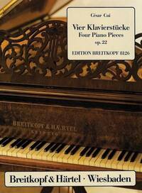 VIER KLAVIERSTUCKE OP. 22 PIANO