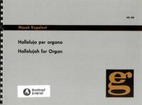 HALLELUJA PER ORGANO ORGUE