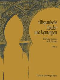 ALTSPAN. LIEDER U. ROMANZEN 2