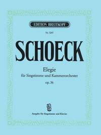 ELEGIE OP. 36 CHANT