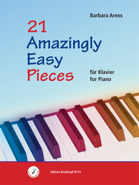 BARBARA ARENS : 21 AMAZINGLY EASY PIECES FOR PIANO