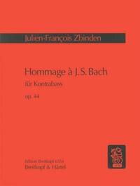 HOMMAGE A J S BACH OP. 44 CONTREBASSE