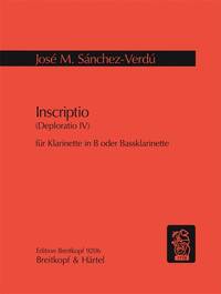 INSCRIPTIO CLARINETTE