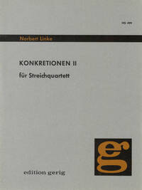 KONKRETIONEN II MUSIQUE D'ENSEMBLE