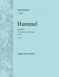 HUMMEL: KONZERT A-MOLL OP. 85 PIANO
