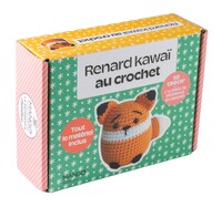 RENARD KAWAI AU CROCHET - COFFRET - TOUT LE MATERIEL INCLUS