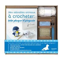 MES ADORABLES ANIMAUX A CROCHETER : BEBE PHOQUE ET PINGOUIN