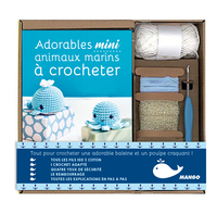 ADORABLES MINI ANIMAUX MARINS A CROCHETER