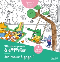 Ma frise géante à colorier Animaux à gogo !