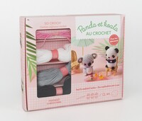 Panda et koala au crochet