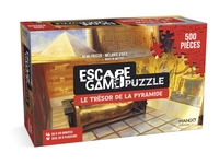 ESCAPE GAME PUZZLE - LE TRESOR DE LA PYRAMIDE - ASSEMBLEZ LE PUZZLE ETAPE APRES ETAPE PUIS RESOLVEZ