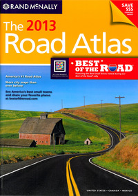 **ROAD ATLAS USA CANADA 2013