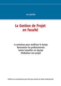 La gestion de projet en Faculté