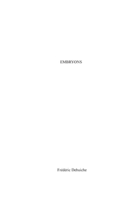 Embryons