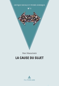 LA CAUSE DU SUJET