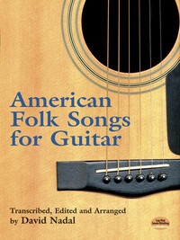 AMERICAN FOLK SONGS FOR GUITAR GUITARE