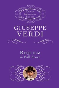 GIUSEPPE VERDI: REQUIEM (DOVER MINIATURE SCORES) POCHE
