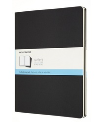 CAHIER XXL POINTILLE NOIR 3EX