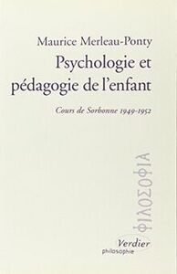Psychologie et pédagogie de l'enfant