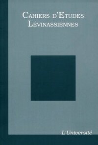 Cahiers d'études lévinassiennes n°10