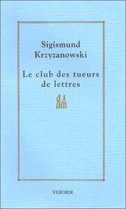 Le club des tueurs de lettres