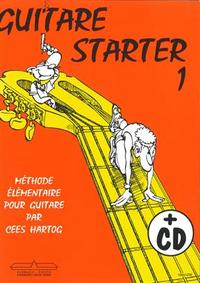 CEES HARTOG : GUITARE STARTER VOL. 1 - RECUEIL + CD