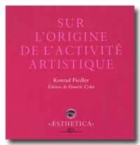 SUR L'ORIGINE DE L'ACTIVITE ARTISTIQUE