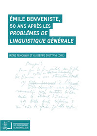 EMILE BENVENISTE - 50 ANS APRES LES PROBLEMES DE LINGUISTIQUE GENERALE