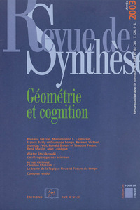 REVUE DE SYNTHESE / 2003-N 124 - GEOMETRIE ET COGNITION