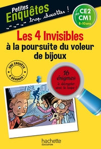 Les 4 Invisibles à la poursuite du voleur de bijoux  - CE2 et CM1