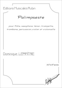 Palimpseste partition pour ensemble (conducteur)