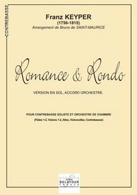 ROMANCE ET RONDO POUR CONTREBASSE ET ORCHESTRE (VERSION EN SOL)